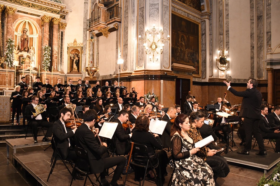 Klasiskās mūzikas festivālā Villarealas galvenajā katedrālē piedalījās Ievas Lavrinovičas vadītais koris «Tutte Voci», festivāla orķestris un viesmākslinieki.
Autors: no I. Lavrinovičas albuma.