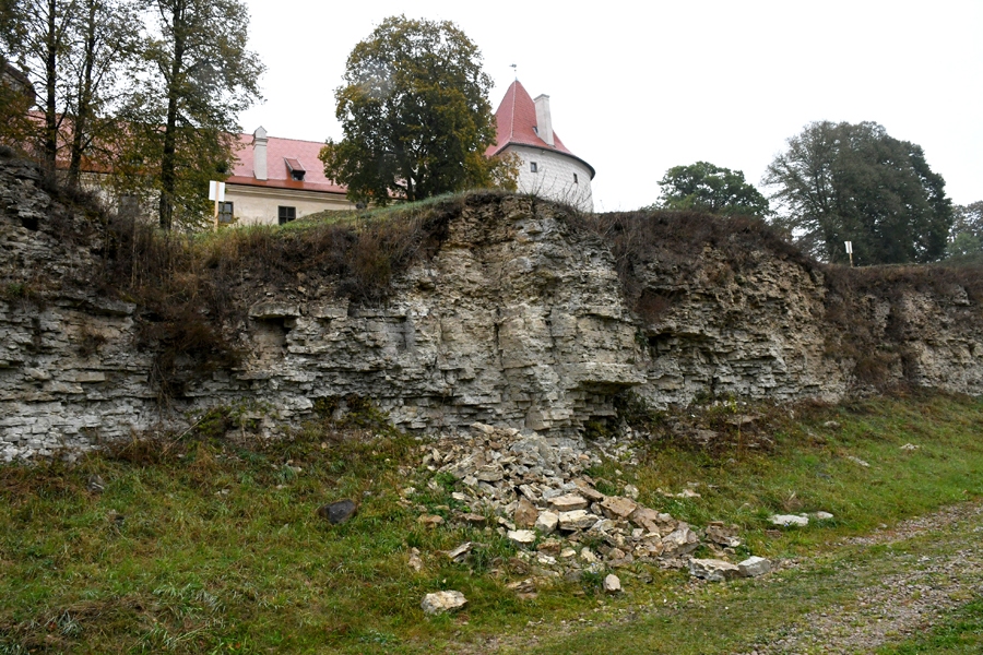 Kopumā dolomīta atsegumi pie Mūsas ir stabili un nav akūtu nobrukumu draudu, izņemot labā krasta dolomīta atsegumu pie tilta.
Autors: Ivars Bogdanovs
