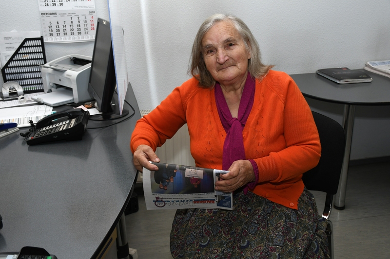 Anna Bringule kļuvusi par pirmo «Bauskas Dzīves» abonenti 2021. gadam.
Autors: Ivars Bogdanovs