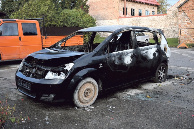 Mašīna sadegusi pilnībā.
Autors: Ivars Bogdanovs