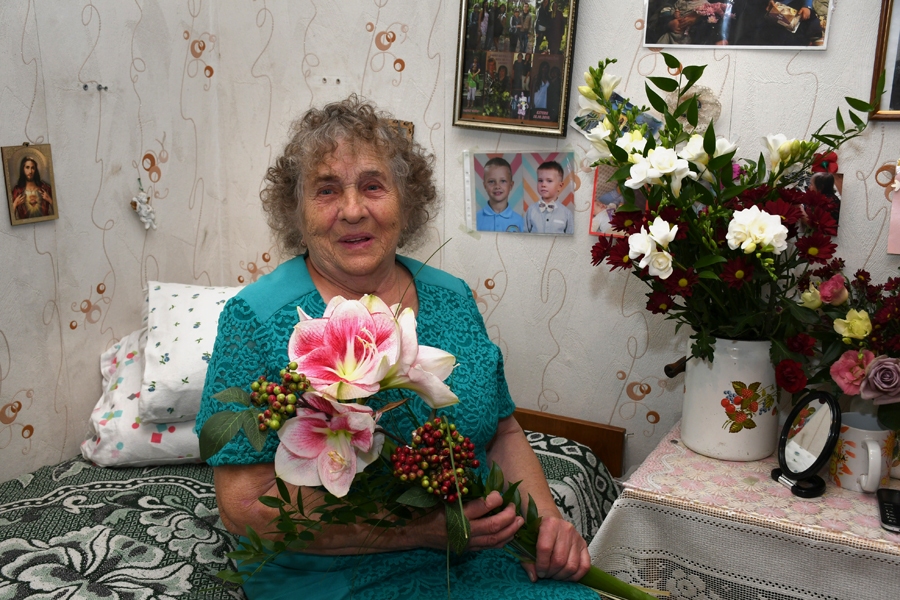 Ernestīne neskopojas ar gaišo smaidu.
Autors: Ivars Bogdanovs