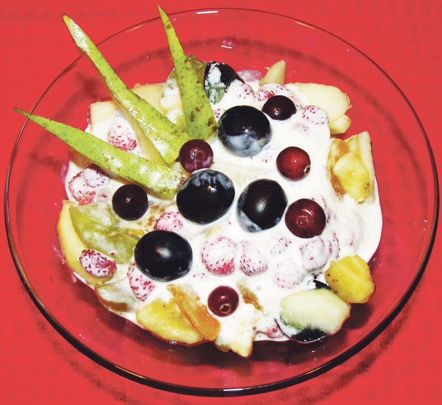 Svaigu augļu salāti desertam
Autors: Brigita Skaistkalne