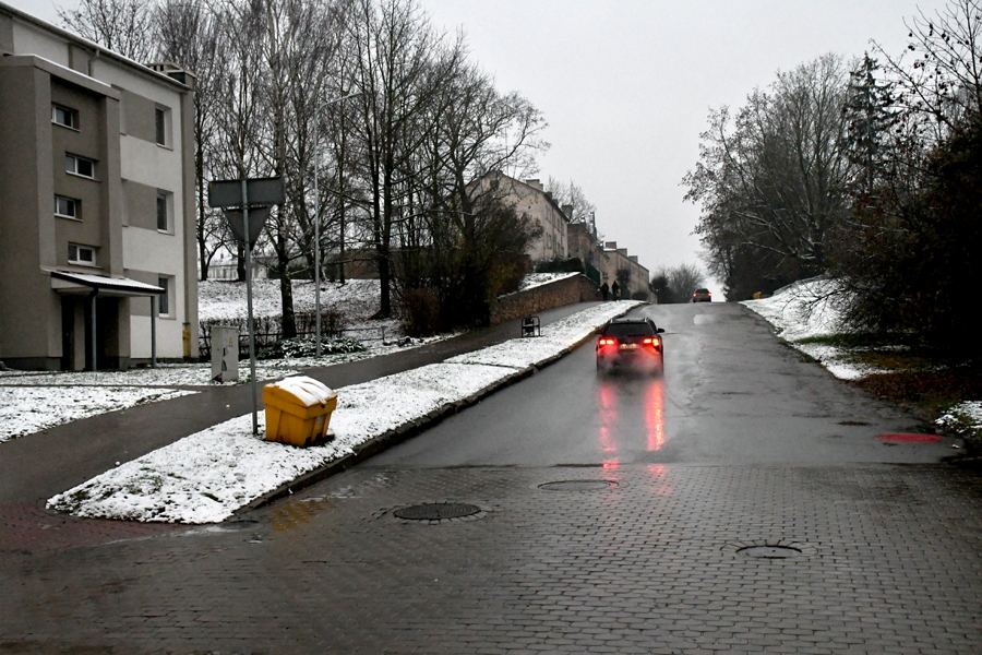 Pirmdienas rītā bauskā piedzīvots pirmais sniegs.
Autors: Ivars Bogdanovs