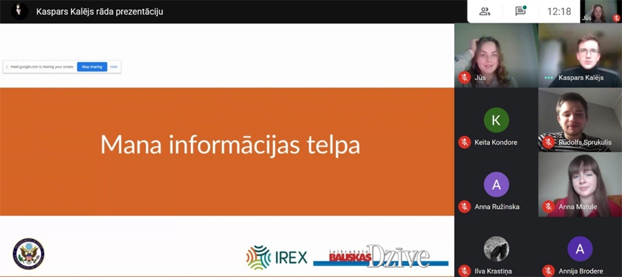Autors: ekrānuzņēmums no tiešsaistes semināra 5.decembrī.