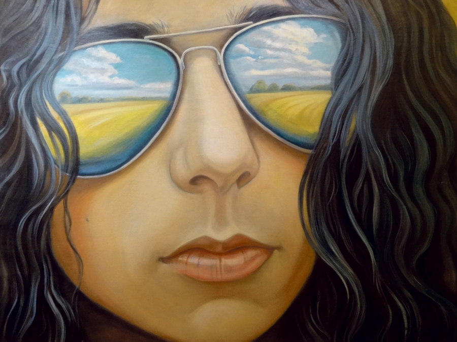 «Vasara».
Autors: Ievas Muzikantes gleznu fotoreprodukcijas  no Bauskas muzeja arhīva.