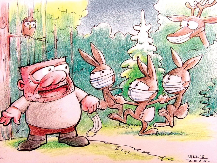 Autors: Zīmējums – Vilnis Bulavs, rīmes – Daina Ziemele