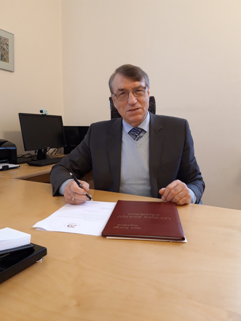 Dr. habil. Chem. Ivars Kalviņš. 
Autors: no personiskā arhīva.