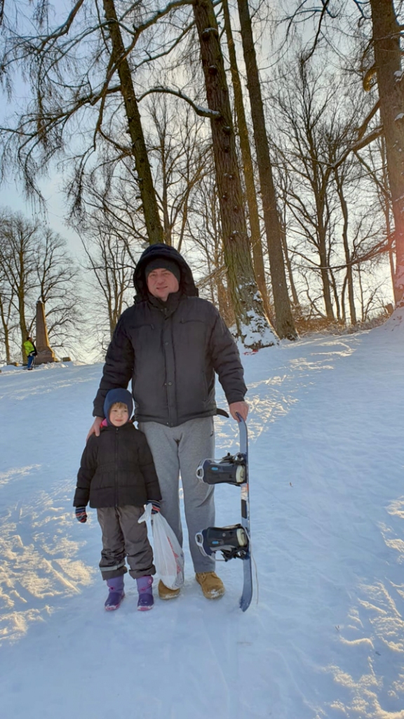 Ģirts Majors kopā ar meitiņu Katrīni.
Autors: no personiskā arhīva.