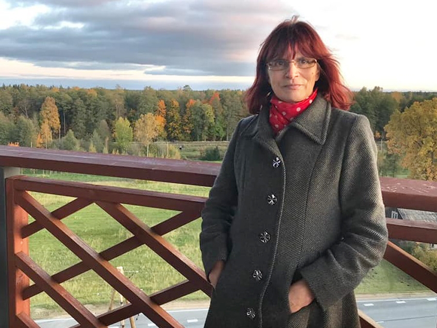 Skaidrīte Baturoviča uz barikādēm brauca kopā ar citiem studentiem no Jelgavas.
Autors: no albuma.