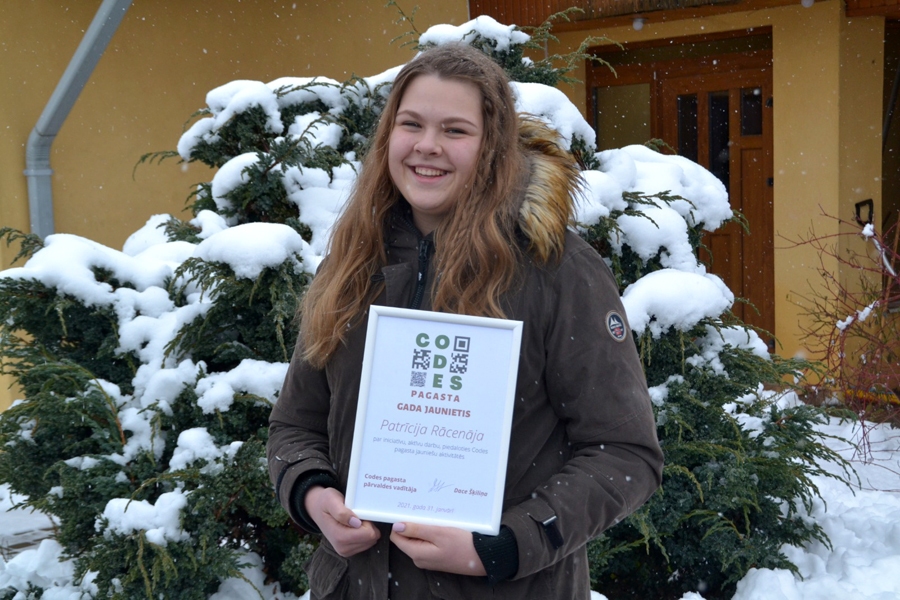 Patrīcija Rācenāja.
Autors: Kaspars Kalējs.