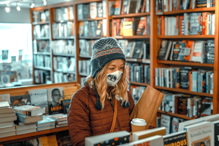 No 8. februāra atvērti arī grāmatu veikali un grāmatas atļauts iegādāties klātienē.
Autors: no unsplash.com.