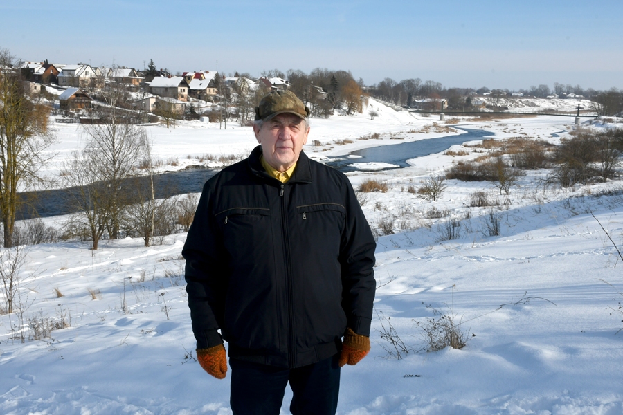 Jubilāru bērnībā priecējis Mēmeles upes tuvums, tagad dzīvesvieta – Mūsas krastā.
Autors: Ivars Bogdanovs