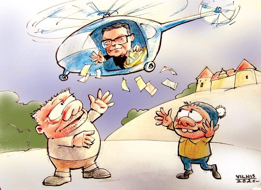 Autors: Zīmējums – Vilnis Bulavs, rīmes – Daina Ziemele