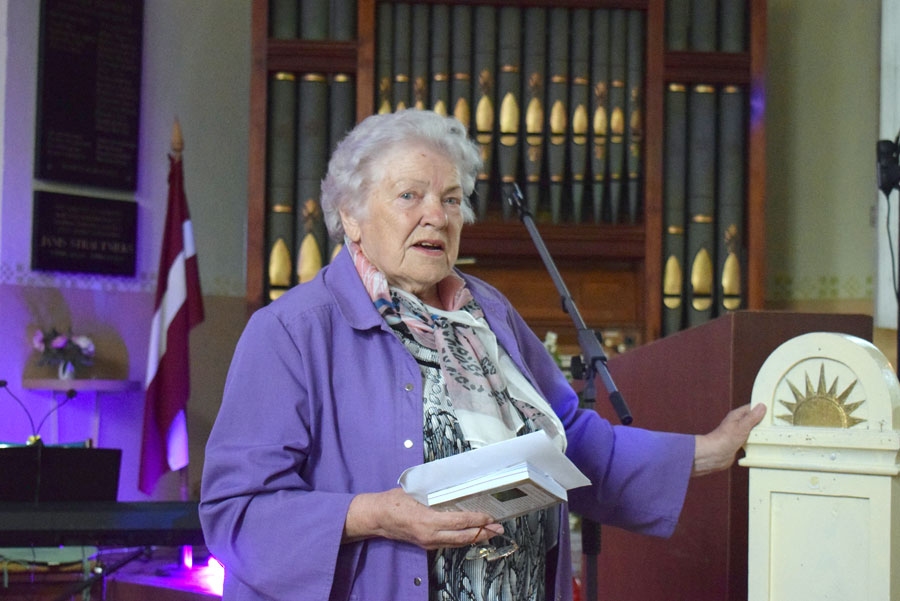 Aloida Baķe,
pensionēta skolotāja Vecumnieku pagastā
Autors: no «Bauskas Dzīves» arhīva.