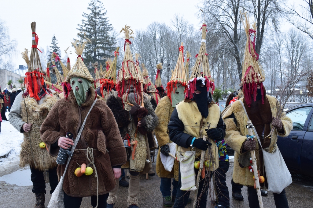 Meteņu nozīmīgākais tēls Zemgales tradīcijā ir budēlis.
Autors: Žanna Zālīte