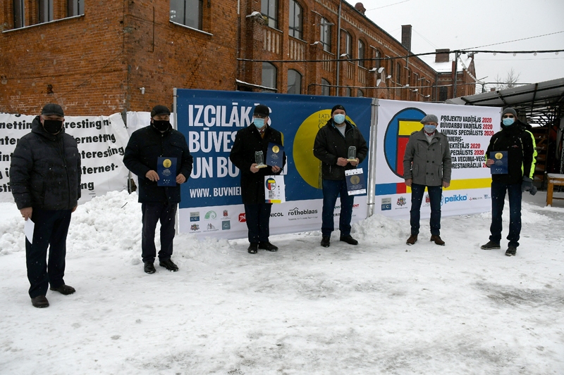 Konkursa «Latvijas Būvniecības gada balva» nominācijā «Restaurācija» par veikumu 2020.gadā uzvara piešķirta baušķeniekiem par Bauskas pilsdrupu konservācijas 3. kārtu.
Autors: Ivars Bogdanovs