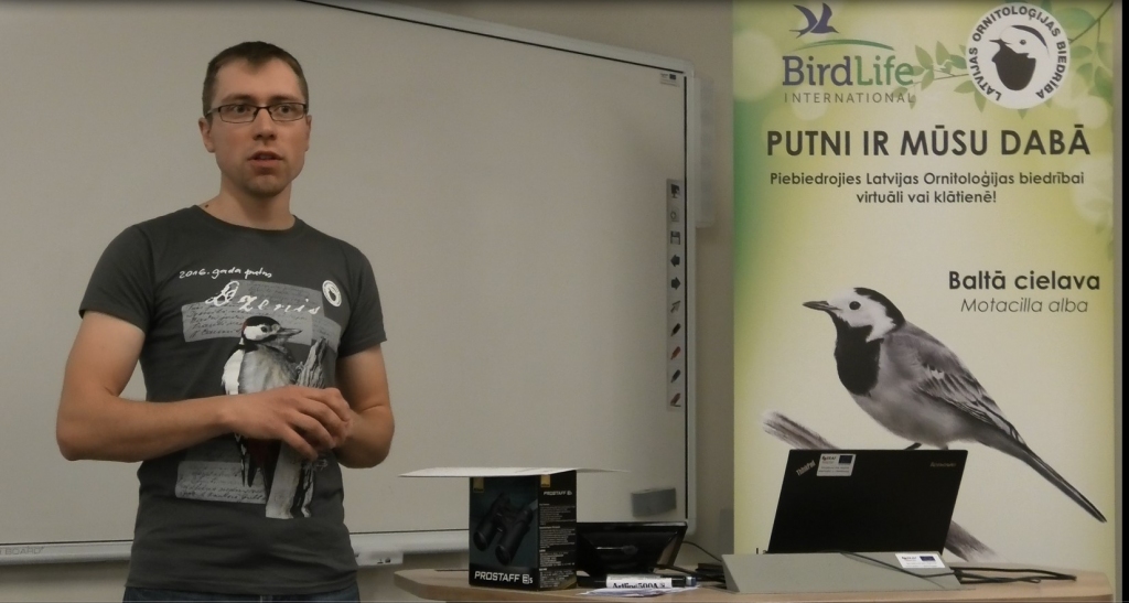 Ornitologs Agnis Bušs.
Autors: no A. Buša arhīva.