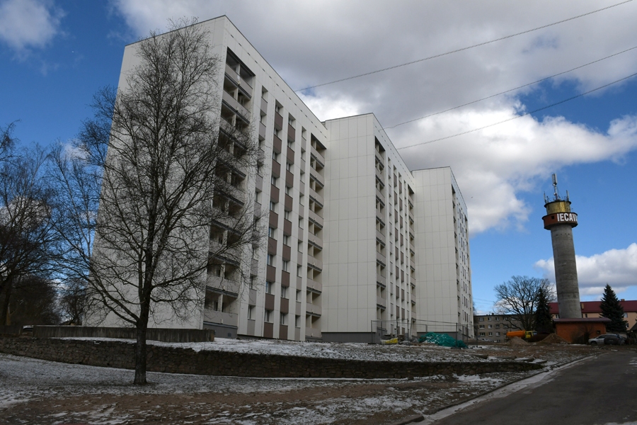 Renovētais nams Iecavā, Tirgus ielā 5.
Autors: Ivars Bogdanovs