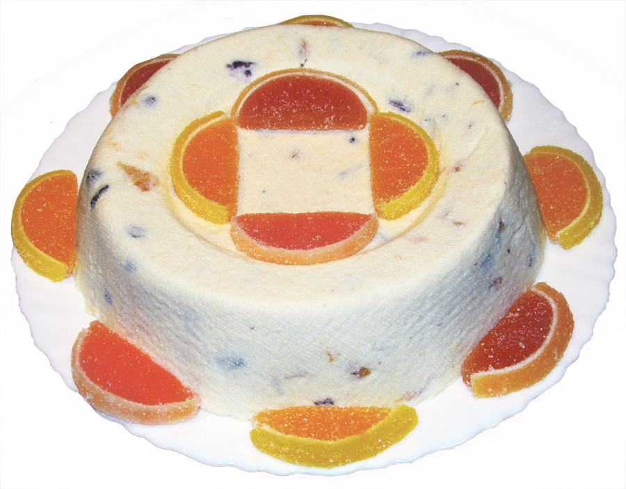 Iebiezinātā piena pasha ar žāvētiem augļiem
Autors: Brigita Skaistkalne