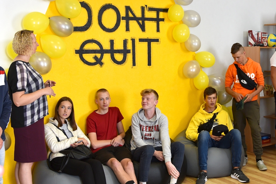 Viena no aktivitātēm – Bauskas jauniešu domes telpu atklāšana 2020. gadā.
Autors: no «Bauskas Dzīves» arhīva.