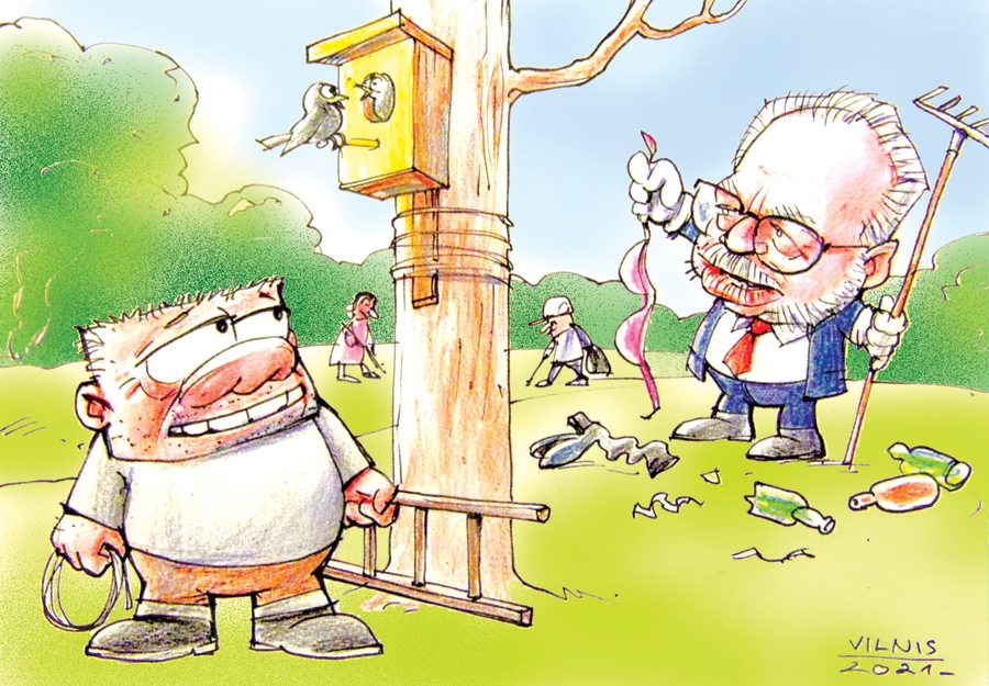 Autors: Zīmējums – Vilnis Bulavs, rīmes – Daina Ziemele