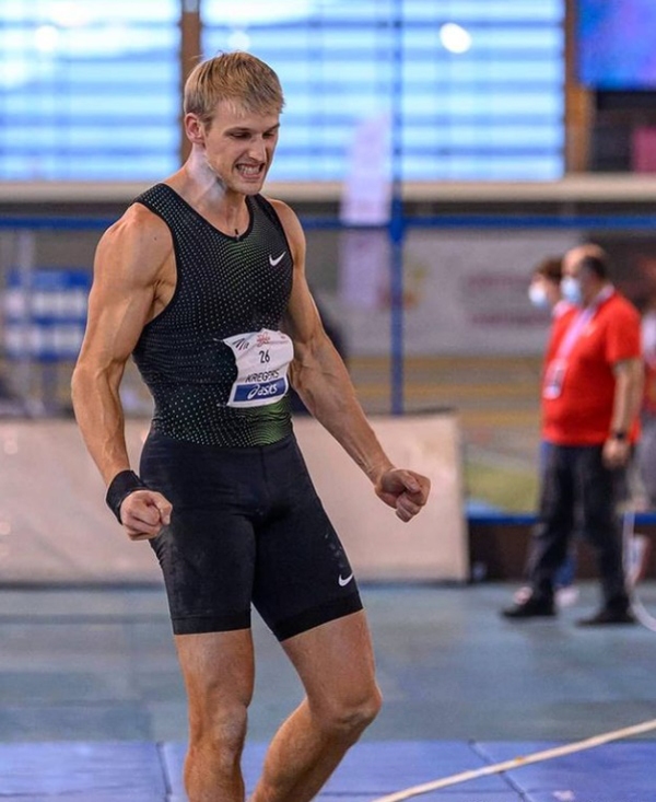 Reinis Krēgers Itālijā uzstādīja jaunu personisko rekordu desmitcīņā.
Autors: no R. Krēgera albuma.