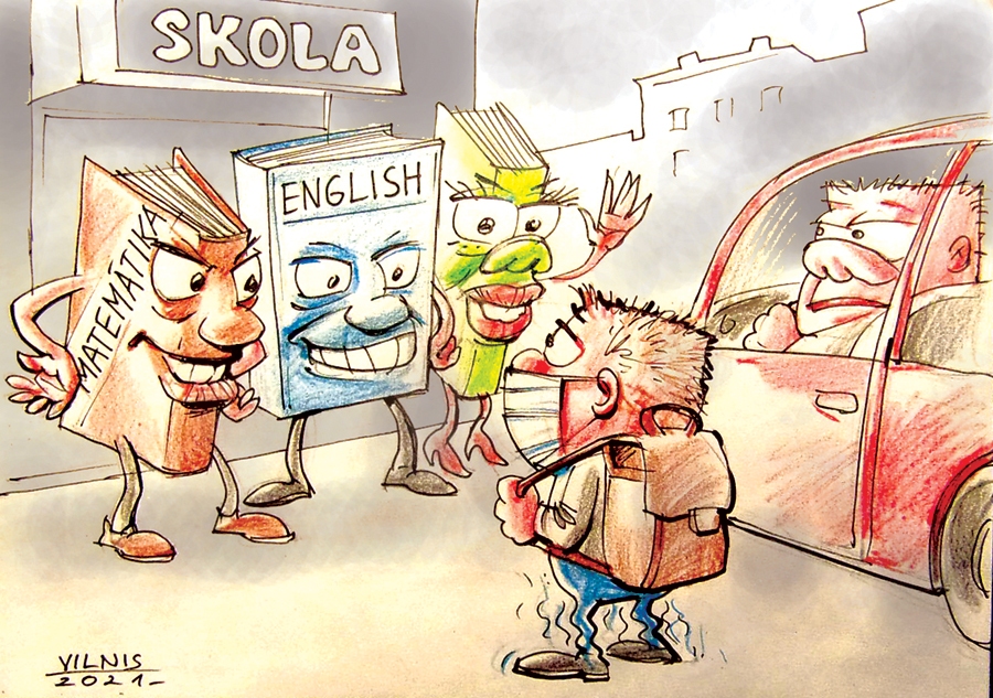 Autors: Zīmējums – Vilnis Bulavs, rīmes – Daina Ziemele