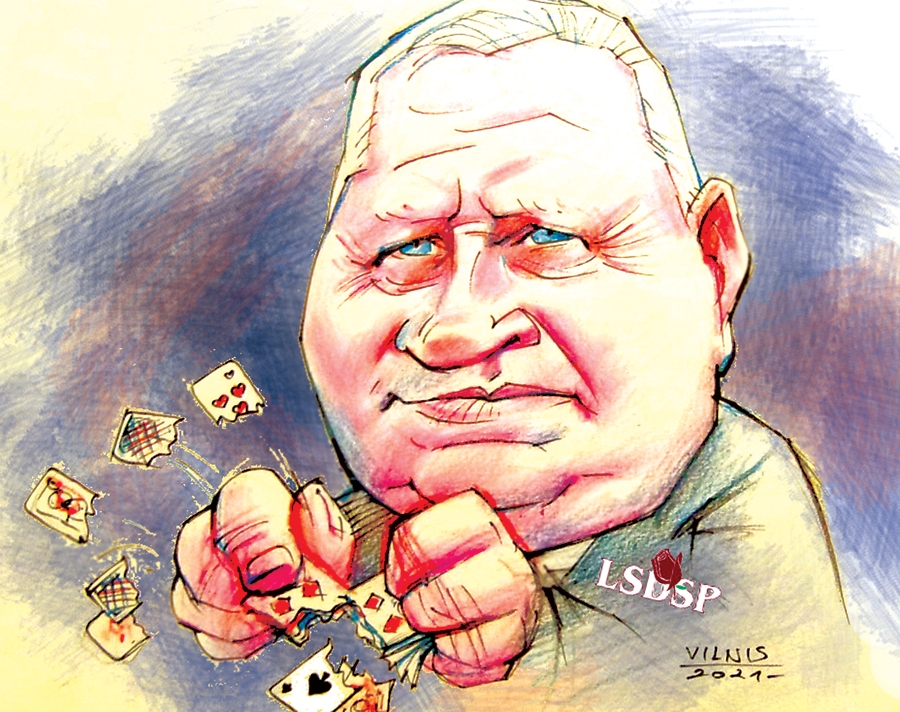 Sociāldemokrāts Atis Avots nav mainījis ne partijas, ne nodevis vērtības. Guvis ievērību ar to, ka bijis viens no cīnītājiem pret azartspēļu zāles atvēršanu Iecavā.
Autors: Zīmējums – VILNIS BULAVS