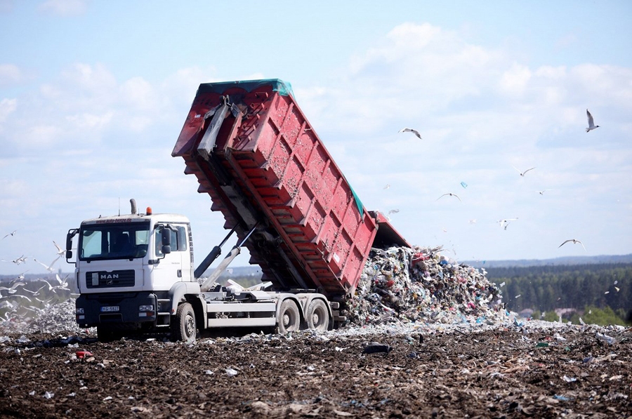 Atkritumu poligons. Attēls ilustratīvs.
Autors: LETA, Ieva Leiniša, lsm.lv.