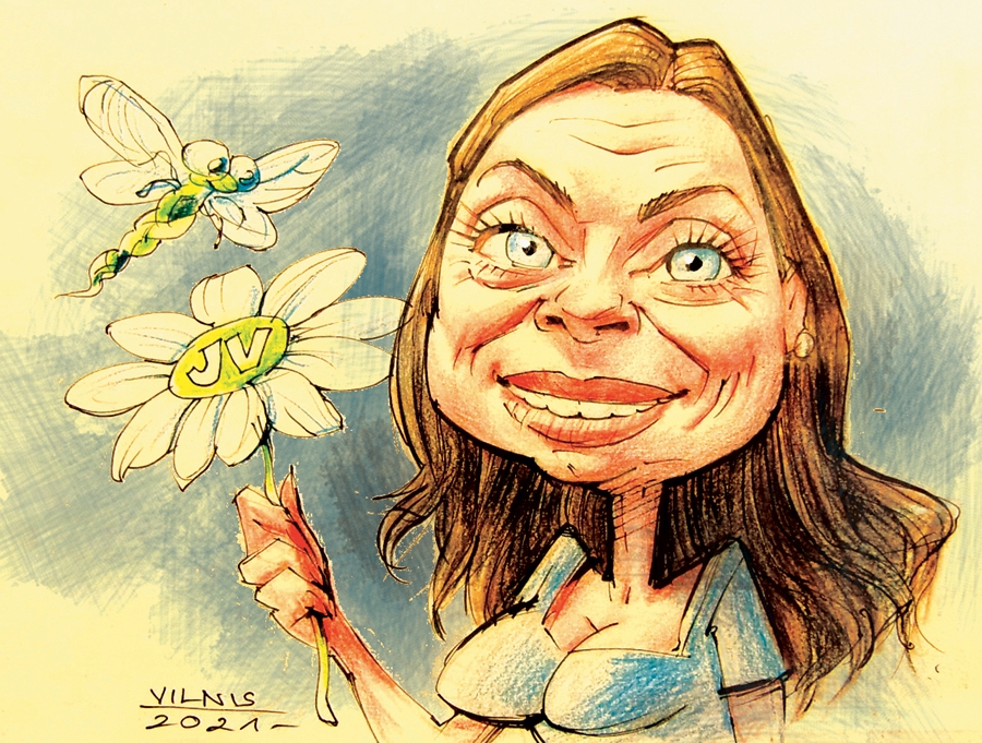 Dina romanovska pirmoreiz uzņēmusies partijas saraksta veidošanu un līderību, kaut arī kandidēšanas pieredze vēlēšanās viņai jau ir.
Autors: Zīmējums – Vilnis Bulavs