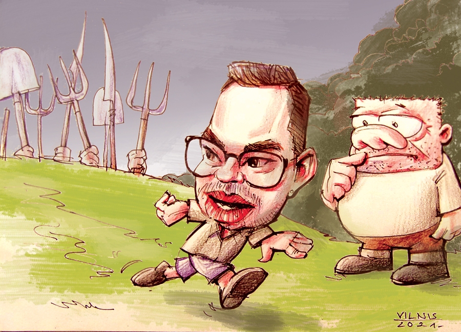 Zīmējums – Vilnis Bulavs, rīmes – Daina Ziemele