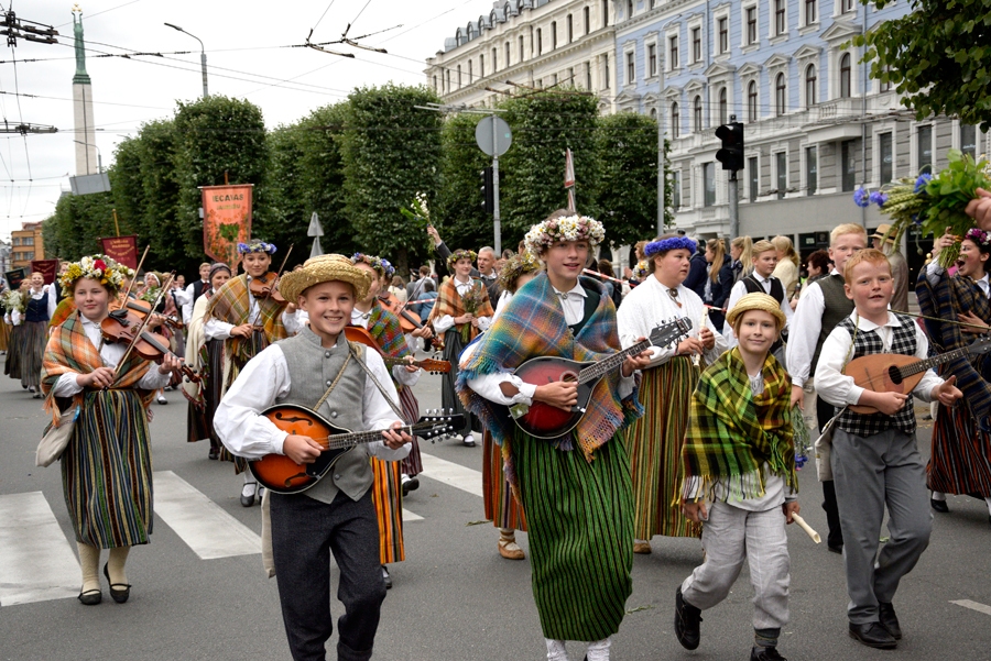 «Tarkšķi» 2018. gada dziesmu svētkos.
Autors: no «Bauskas Dzīves» arhīva.