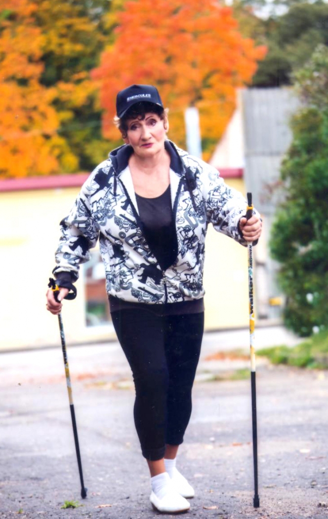 Nūjojot Iecavas parkā 2019. gadā.
Autors: no personiskā albuma.