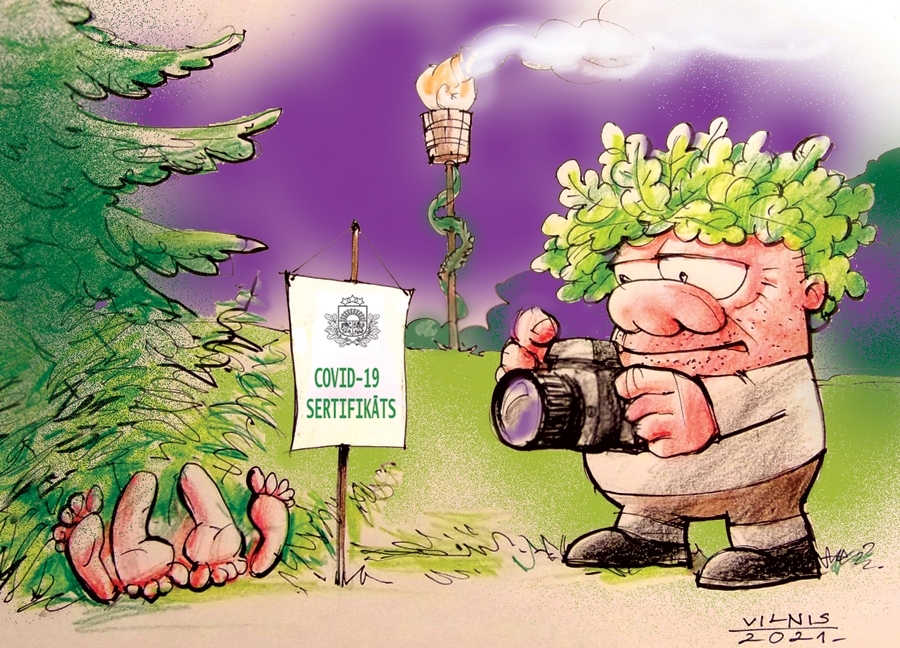 Autors: Zīmējums – Vilnis Bulavs, rīmes – Daina Ziemele