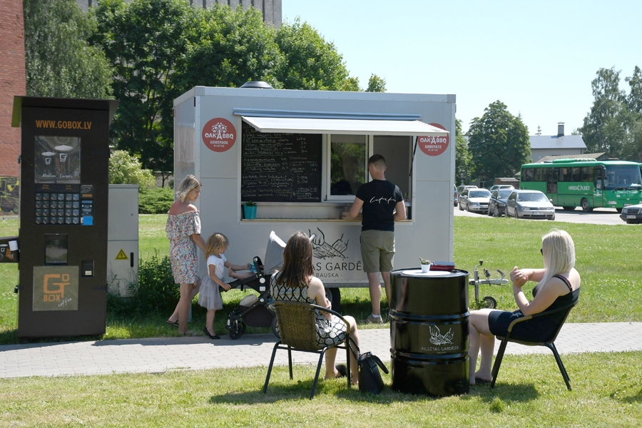 Uzņēmuma plānos šosezon ir uzbūvēt terasi.
Autors: Ivars Bogdanovs