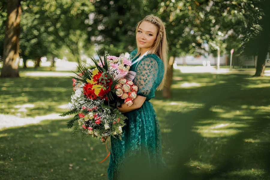 Katrīna Velta Ūdre.
Autors: no absolvenšu personiskā albuma.