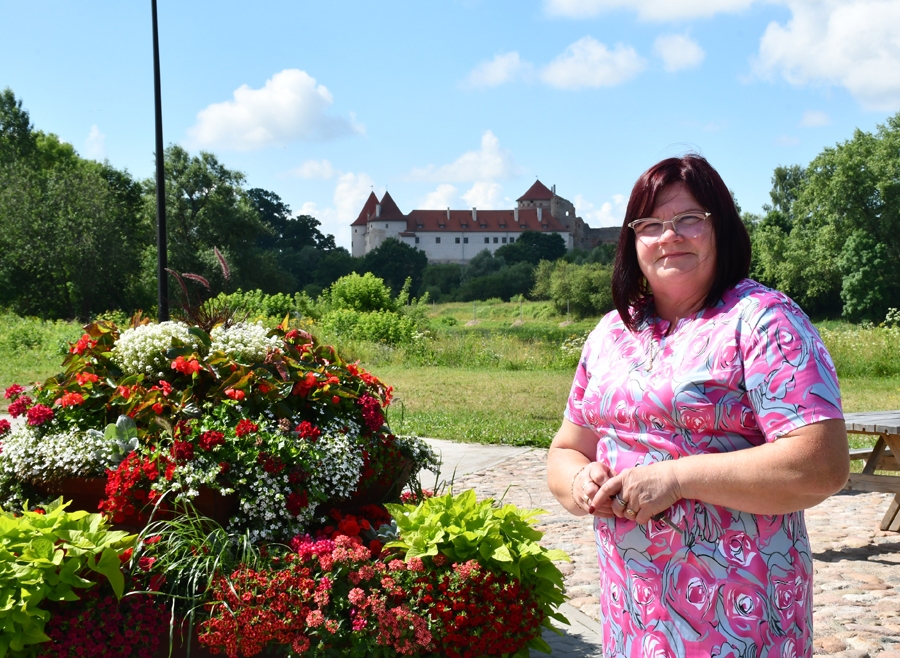 Inta Paškone atzīst, ka Bauskā ir daudz skaistu vietu un pilsēta ir sakopta.
Autors: Ivars Bogdanovs