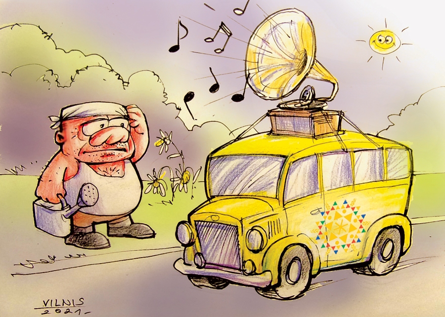 Zīmējums – Vilnis Bulavs, rīmes – Daina Ziemele