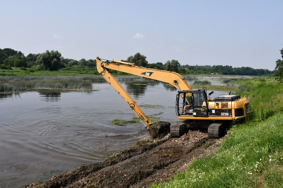 Tīra Lielupi pie Cepļa Mežotnes pagastā. 2021.g. jūlijs.
Autors: Ivars Bogdanovs