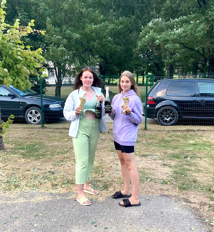 Sieviešu grupā pirmo vietu ieguva Sonora Rone un Lauma Rone.
Autors: Kristaps Ronis