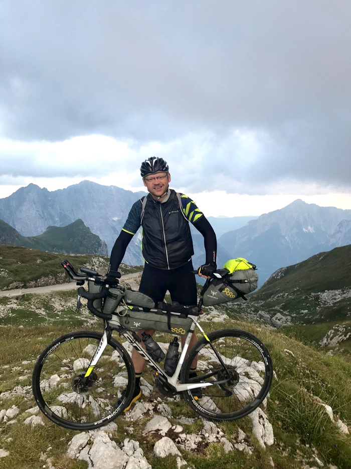 Andis Āboltiņš «Transcontinental Race» sacensībās.
Autors: no A. Āboltiņa albuma.