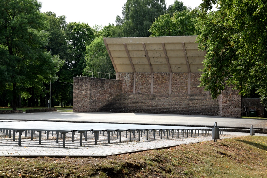 Notikuma vieta - Bauskas pilskalna estrāde.
Autors: Māris Krūmiņš