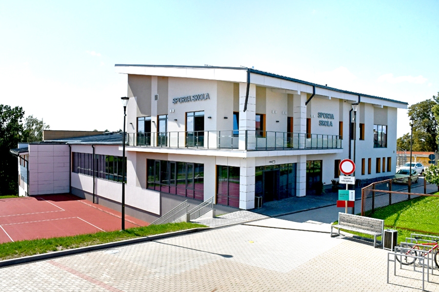 Bauskas novada Bērnu un jaunatnes sporta skolas sporta halle.
Autors: Ivars Bogdanovs