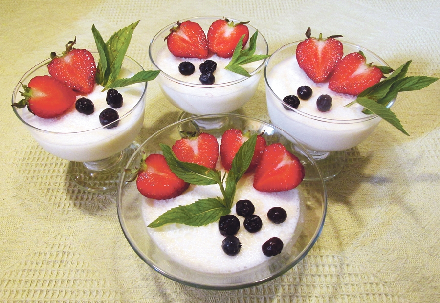 Piena deserts ar ogām «Trīsreiz pa simtam».
Autors: Brigita Skaistkalne