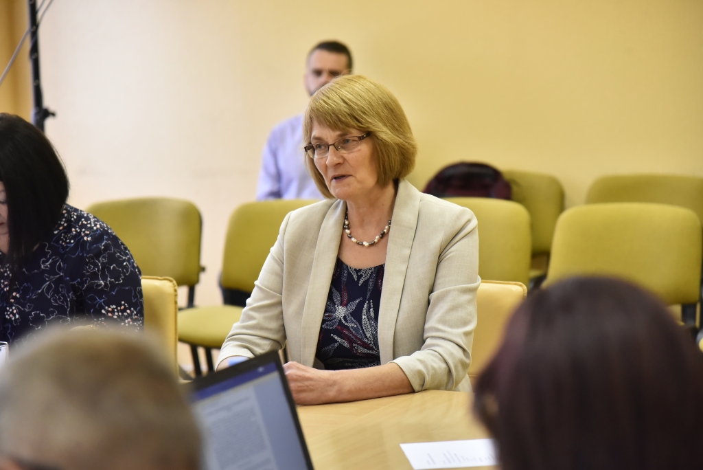 Misas pamatskolas direktore - Valija Vaina.
Autors: Uldis Varnevičs