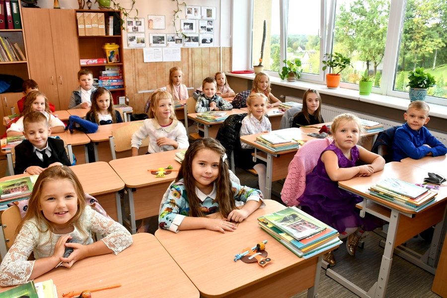 Skaistkalnes vidusskolā 1. klasē mācās 16 audzēkņu.
Autors: Ivars Bogdanovs