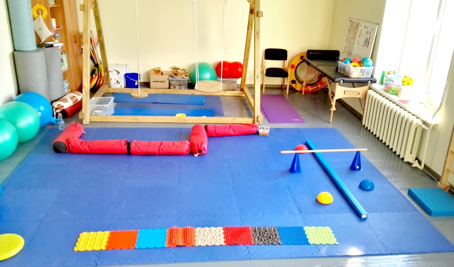 Aprīkojums bērnu nodarbībām sagādāts.
Autors: Foto no biedrības «7 maņas» albuma.