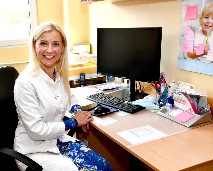Linda Bāra, ģimenes ārste Iecavā.
Autors: Ivars Bogdanovs