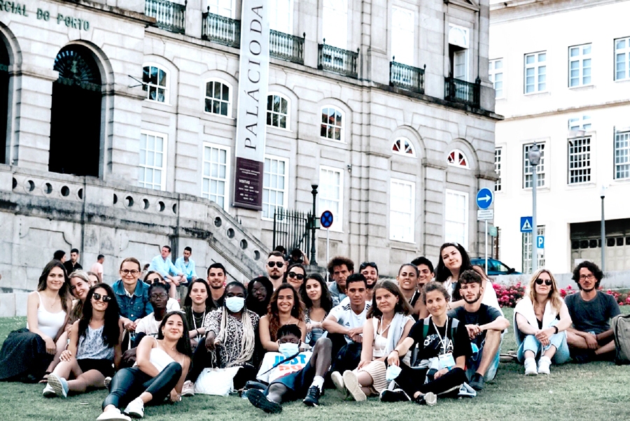 Jauniešu grupa «Erasmus+» programmā Portugālē.
Autors: no projekta dalībnieku arhīva.