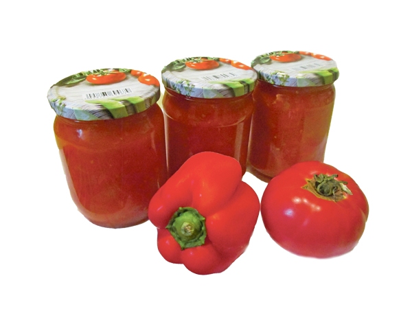 Tomātu, paprikas un sīpolu salāti ziemai.
Autors: Brigita Skaistkalne